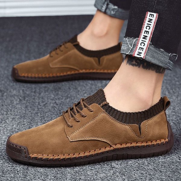 Men's shoes men's casual shoes plus size models bean shoes shoes shoes fashion sewing loafers Korean tide