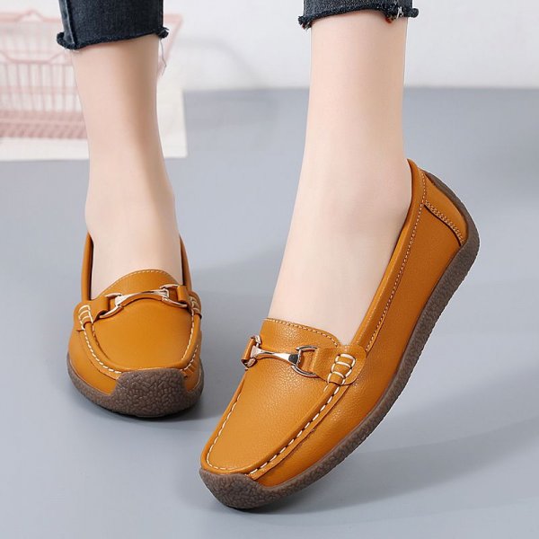 Soybean shoes female mom shoes comfortable flat bottom casual maternity shoes soft surface cross-border large size women's shoes 35-44