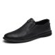 Business Leather Shoes Fashion Simple Comfortable One Stirrup Casual Shoes Men's Shoes Wholesale