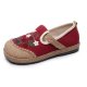 Embroidered Shoes Shallow Mouth Low Cloth Shoes